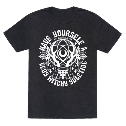 Have Yourself A Very Witchy Yuletide Unisex Triblend Tee