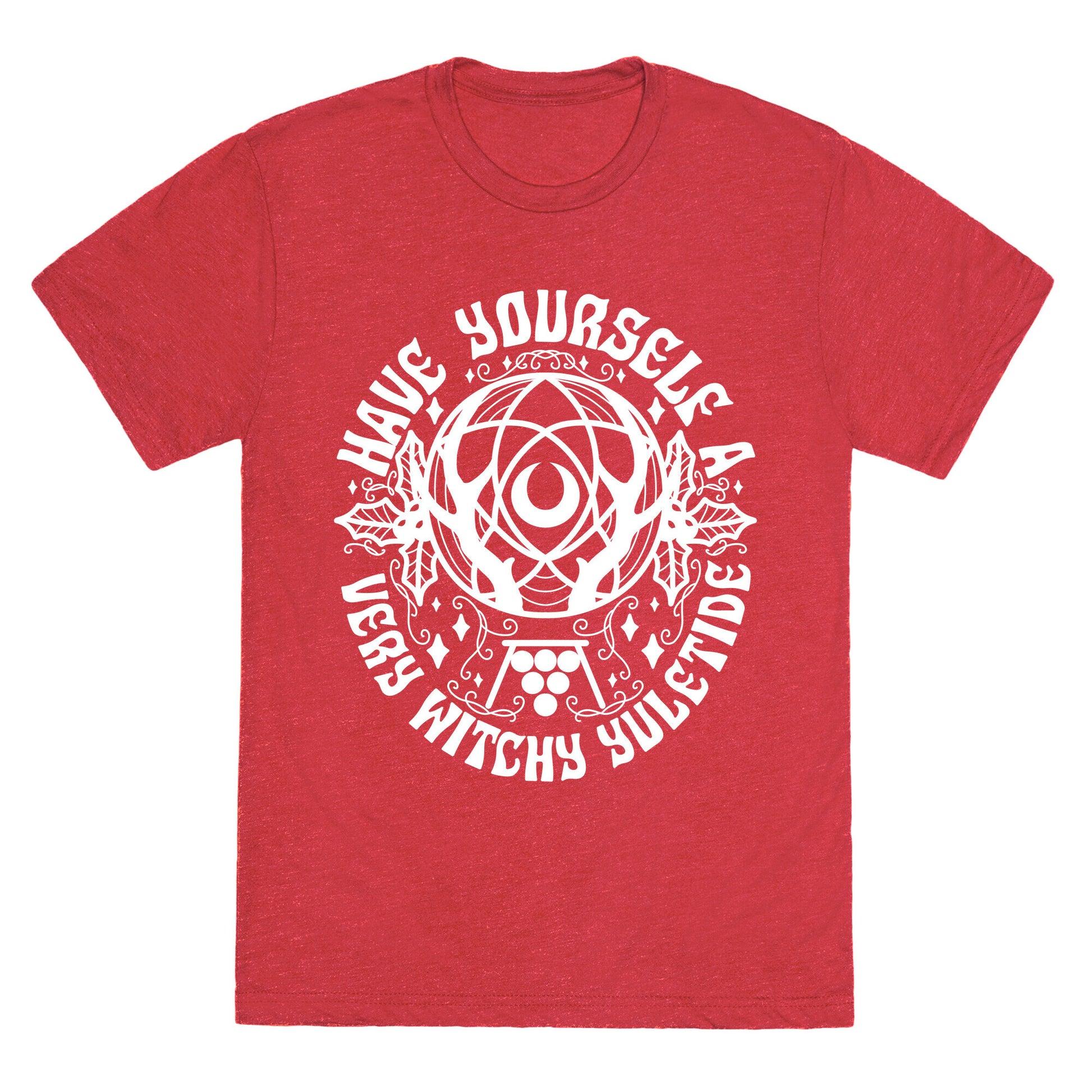 Have Yourself A Very Witchy Yuletide Unisex Triblend Tee