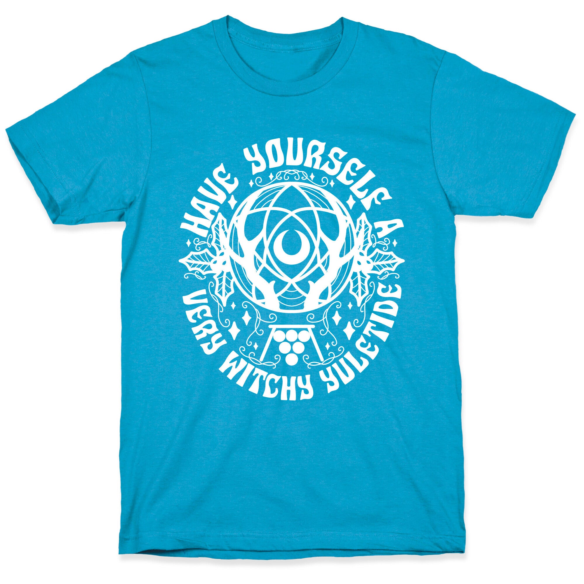 Have Yourself A Very Witchy Yuletide Unisex Triblend Tee