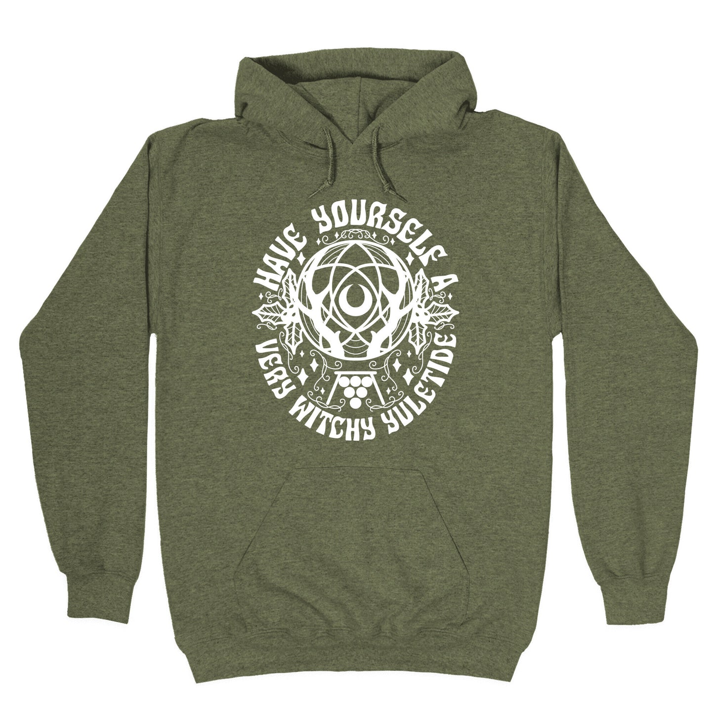 Have Yourself A Very Witchy Yuletide Hoodie