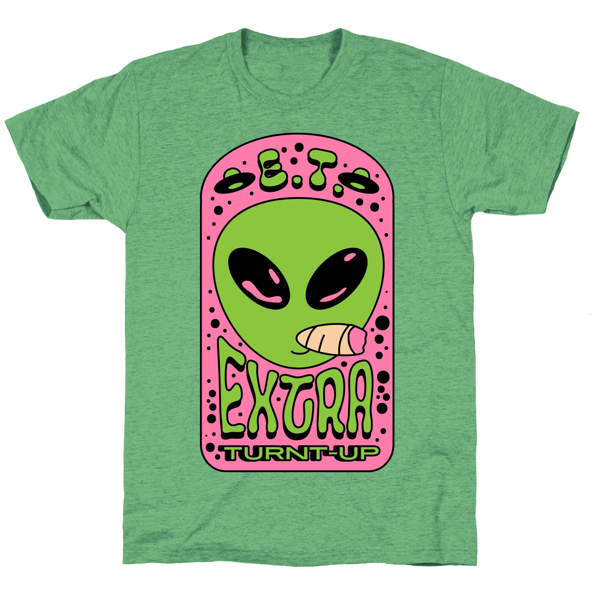 E.T. (Extra Turnt-Up) Alien Unisex Triblend Tee