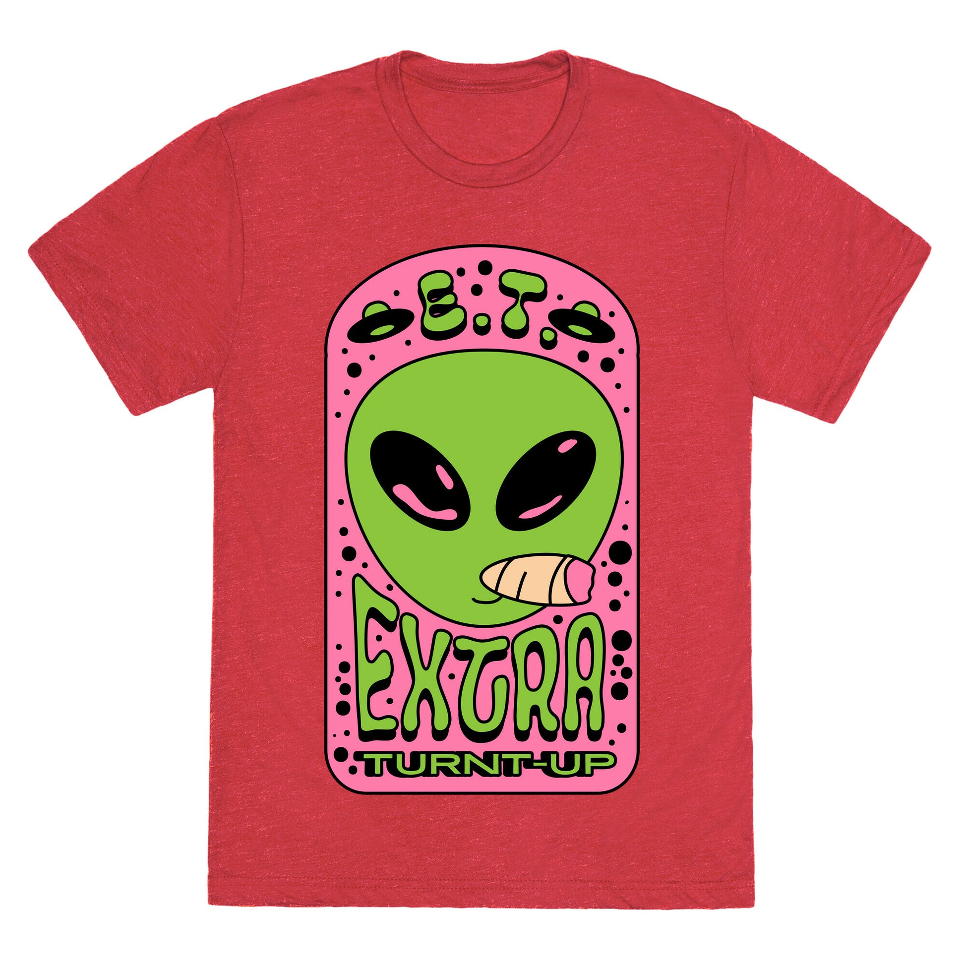 E.T. (Extra Turnt-Up) Alien Unisex Triblend Tee