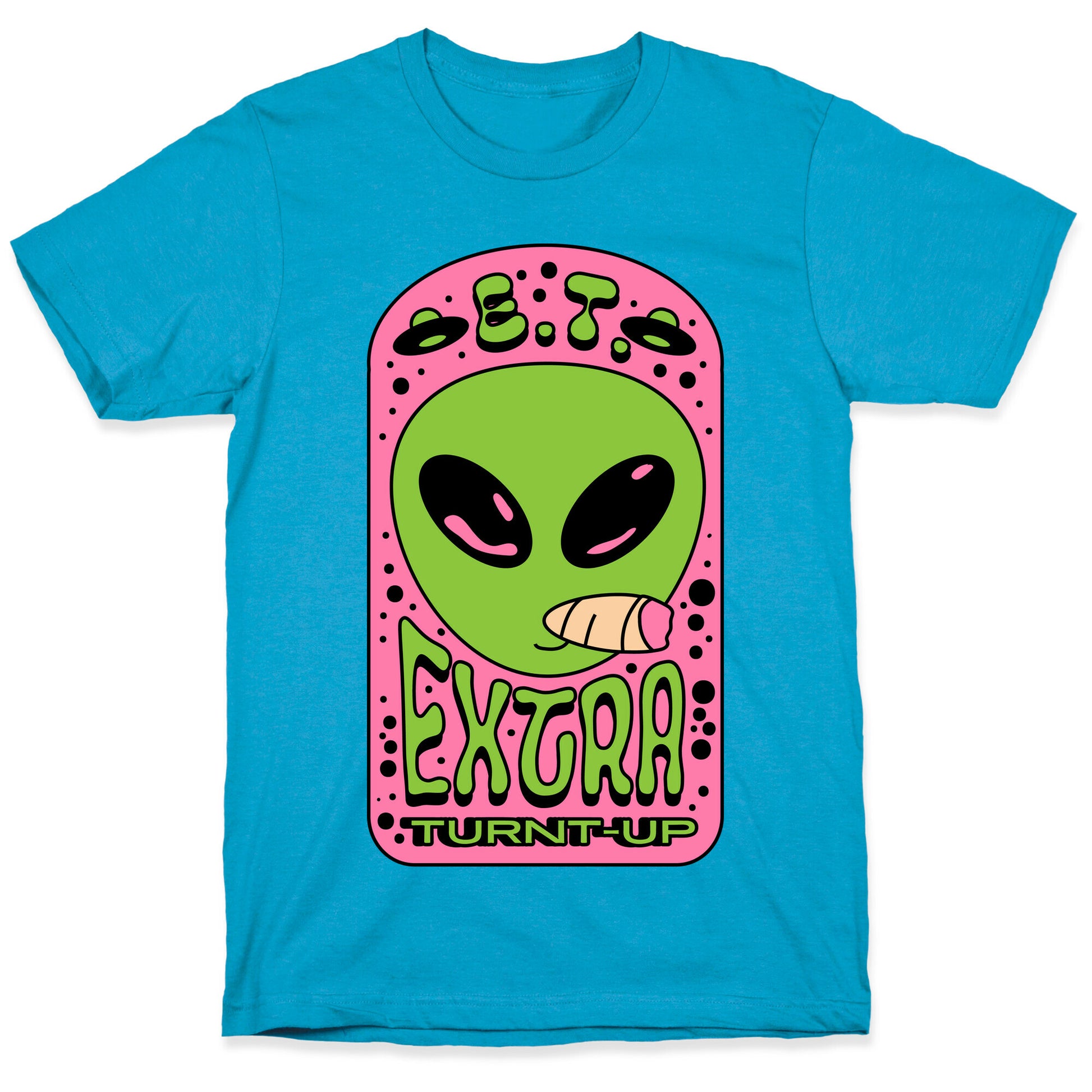 E.T. (Extra Turnt-Up) Alien Unisex Triblend Tee