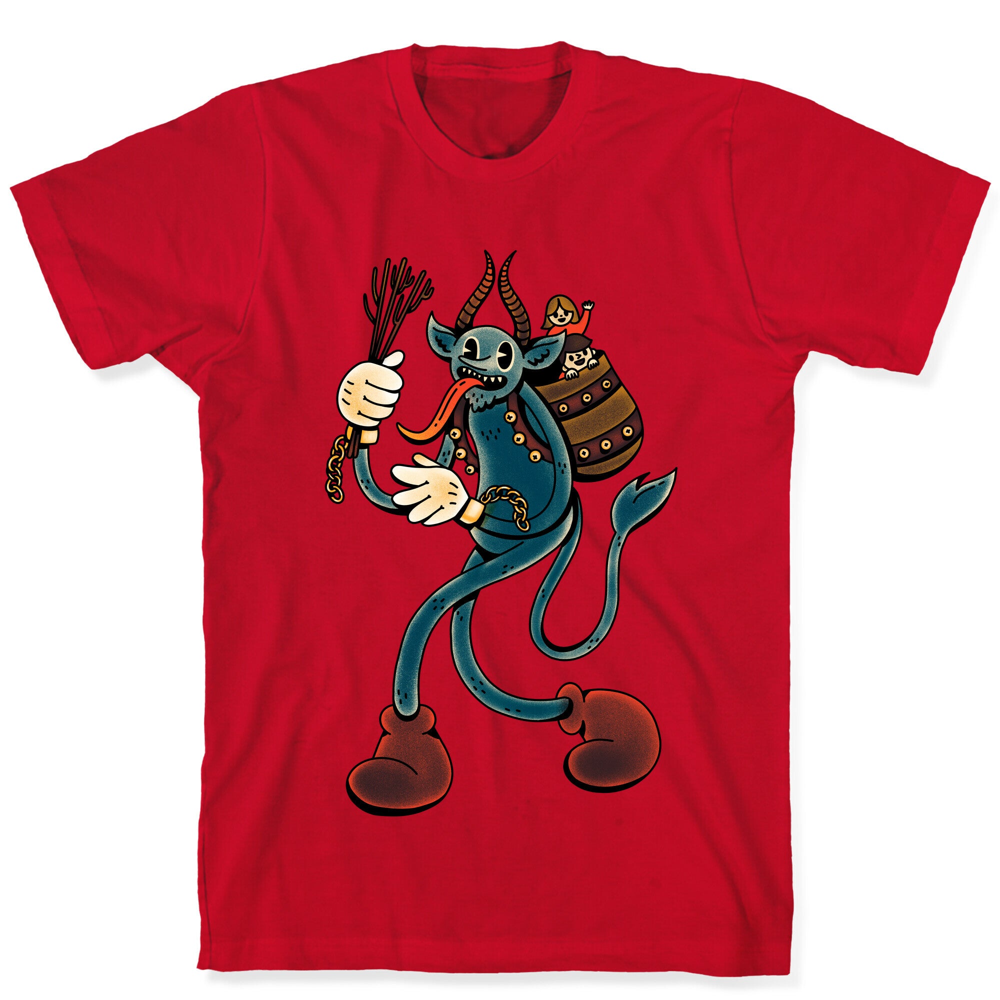 Krampus Cartoon T-Shirt