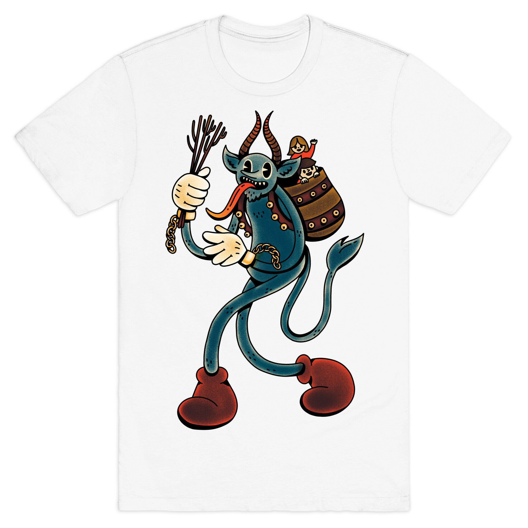 Krampus Cartoon T-Shirt