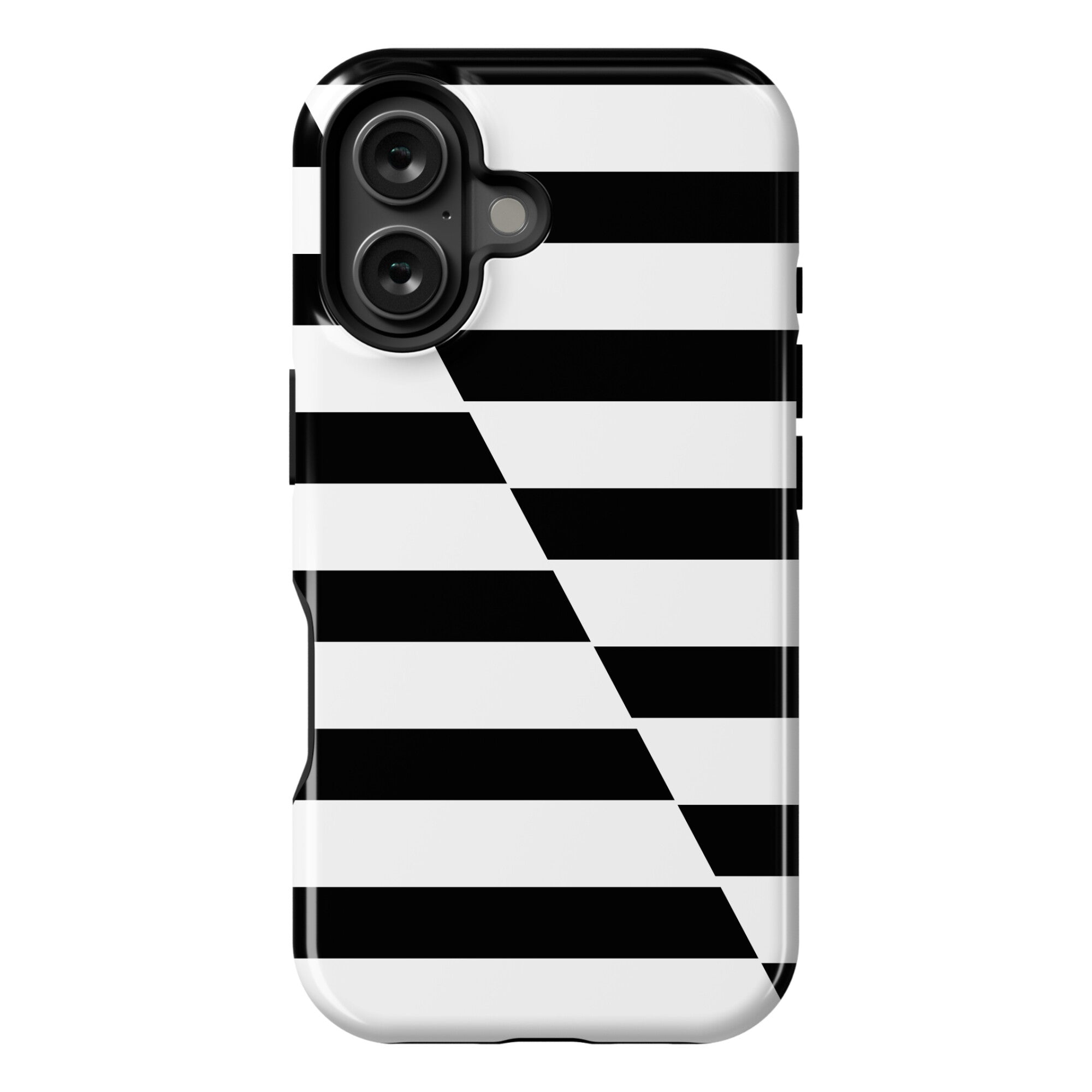 Cut Stripes Pattern Case Phone Case