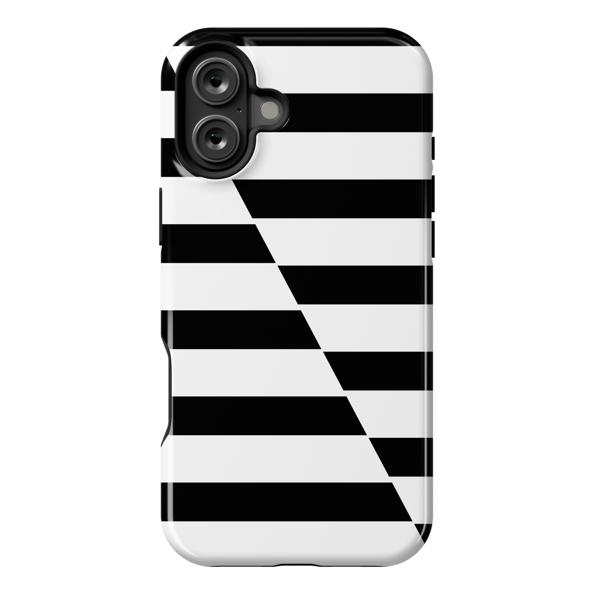 Cut Stripes Pattern Case Phone Case