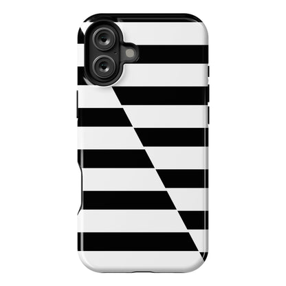 Cut Stripes Pattern Case Phone Case