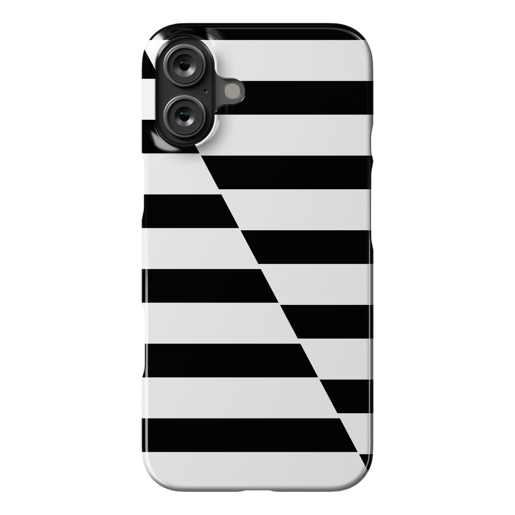 Cut Stripes Pattern Case Phone Case