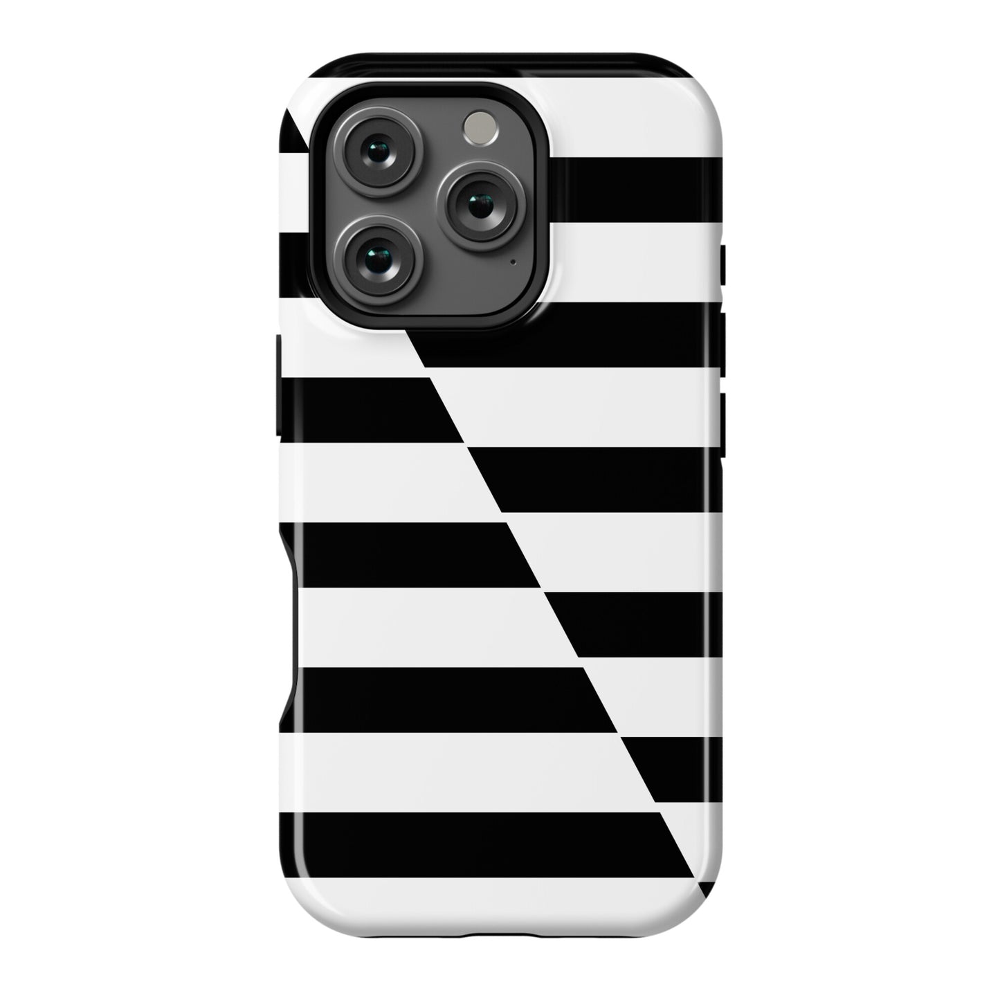 Cut Stripes Pattern Case Phone Case