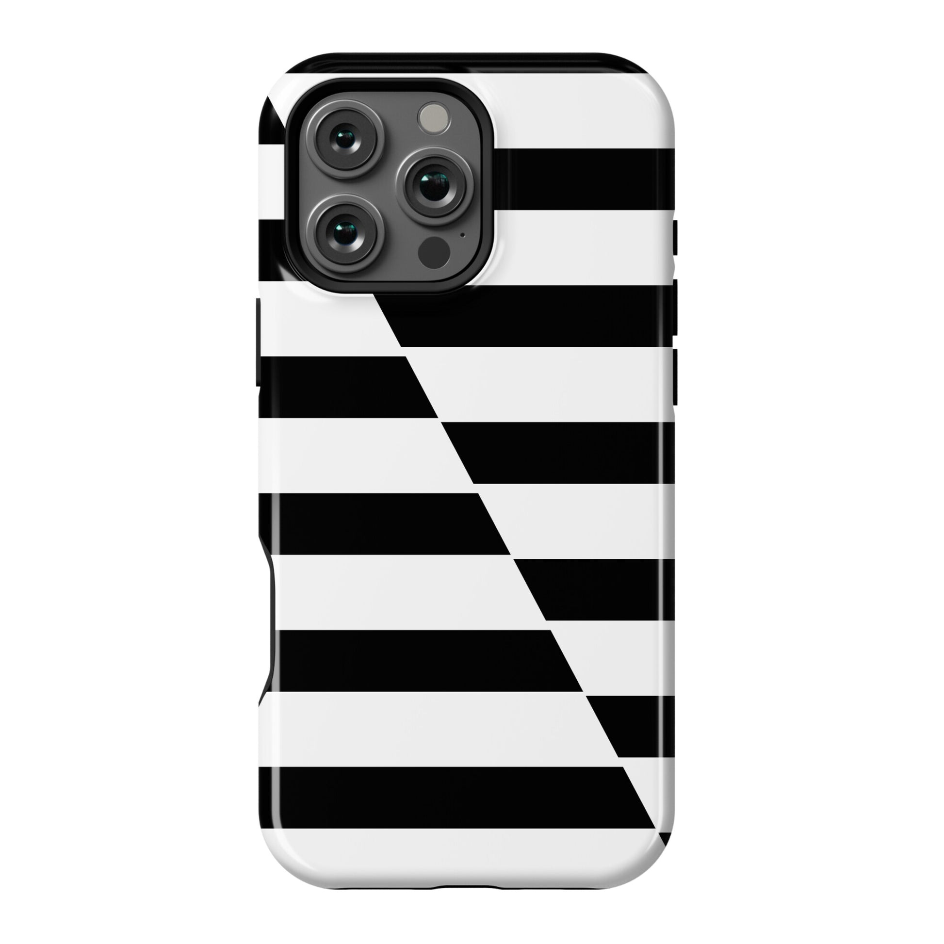 Cut Stripes Pattern Case Phone Case
