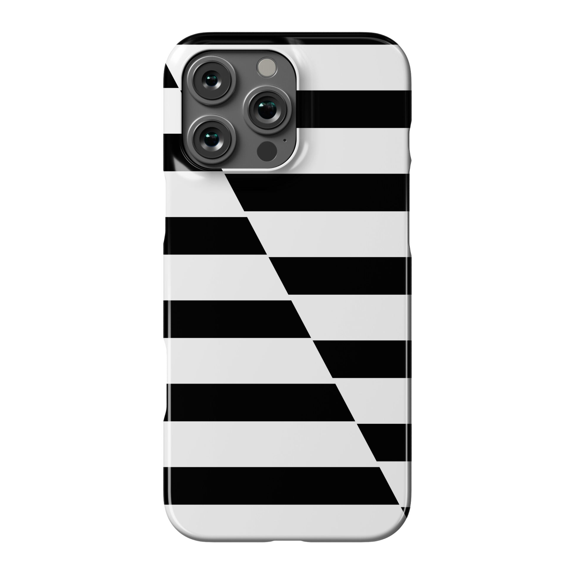 Cut Stripes Pattern Case Phone Case