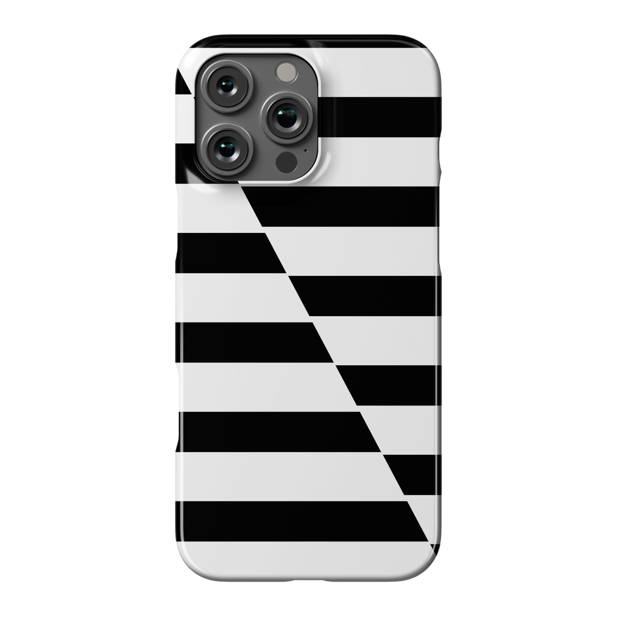 Cut Stripes Pattern Case Phone Case