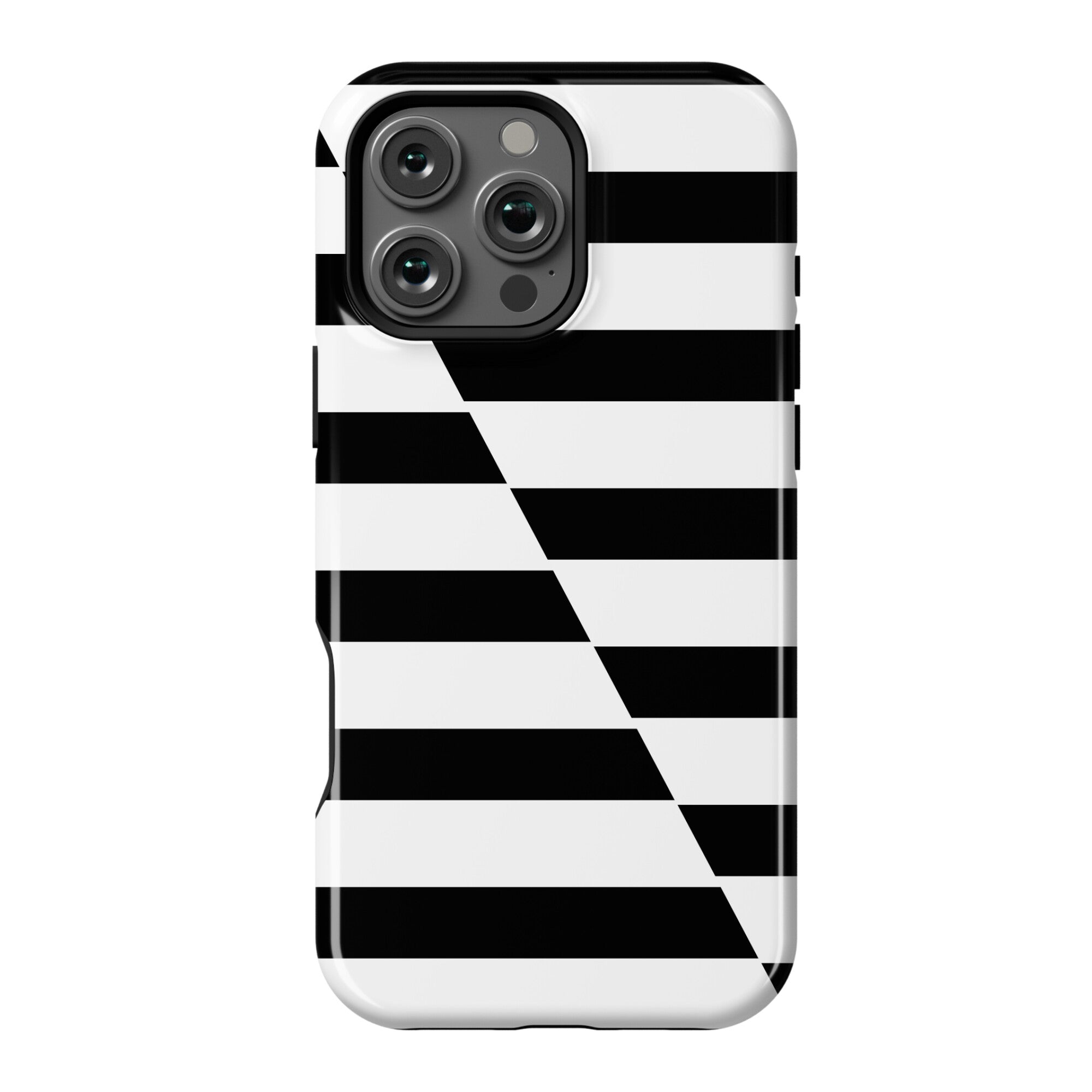 Cut Stripes Pattern Case Phone Case