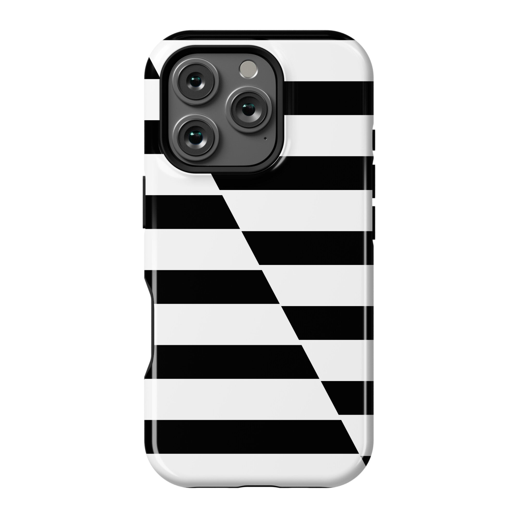Cut Stripes Pattern Case Phone Case