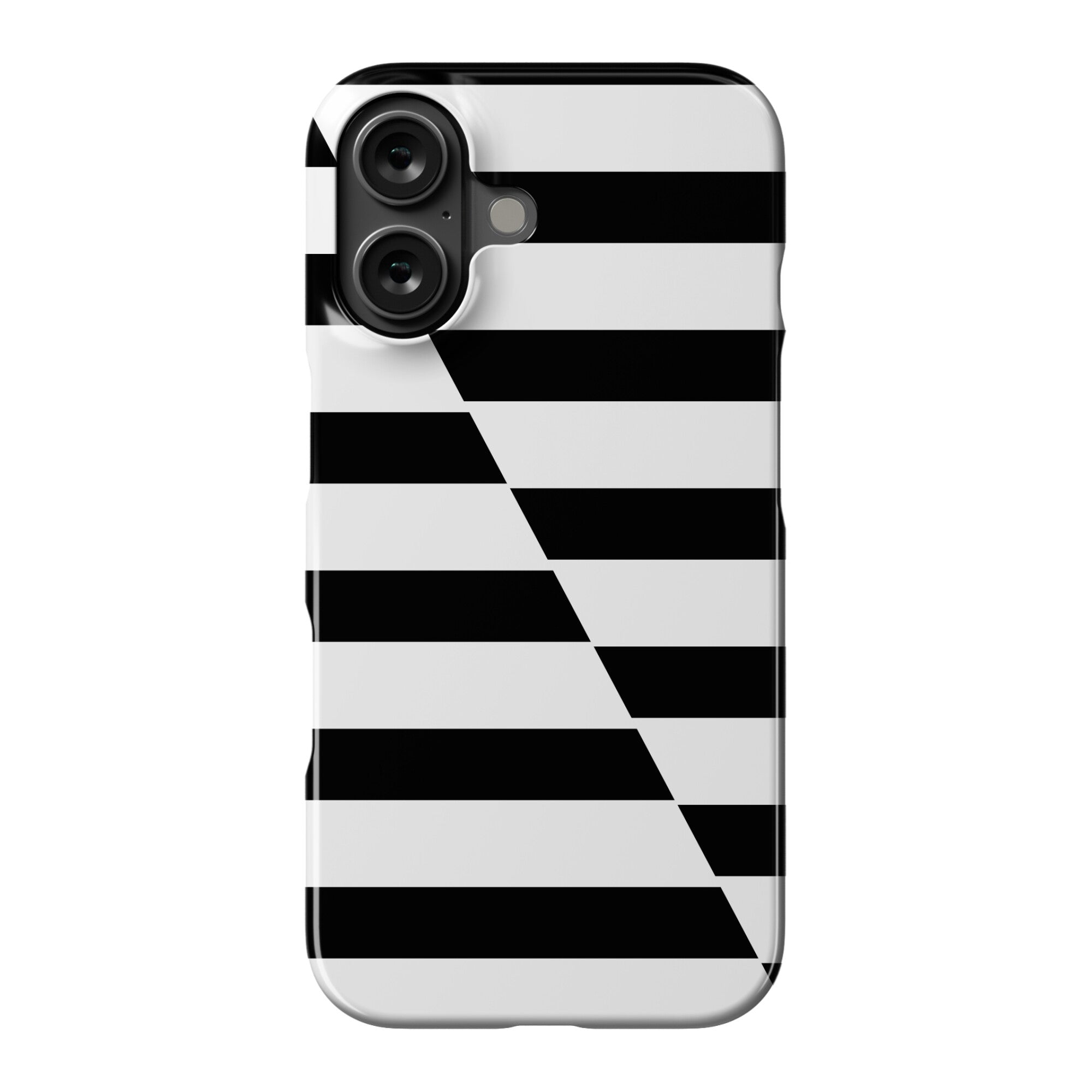 Cut Stripes Pattern Case Phone Case