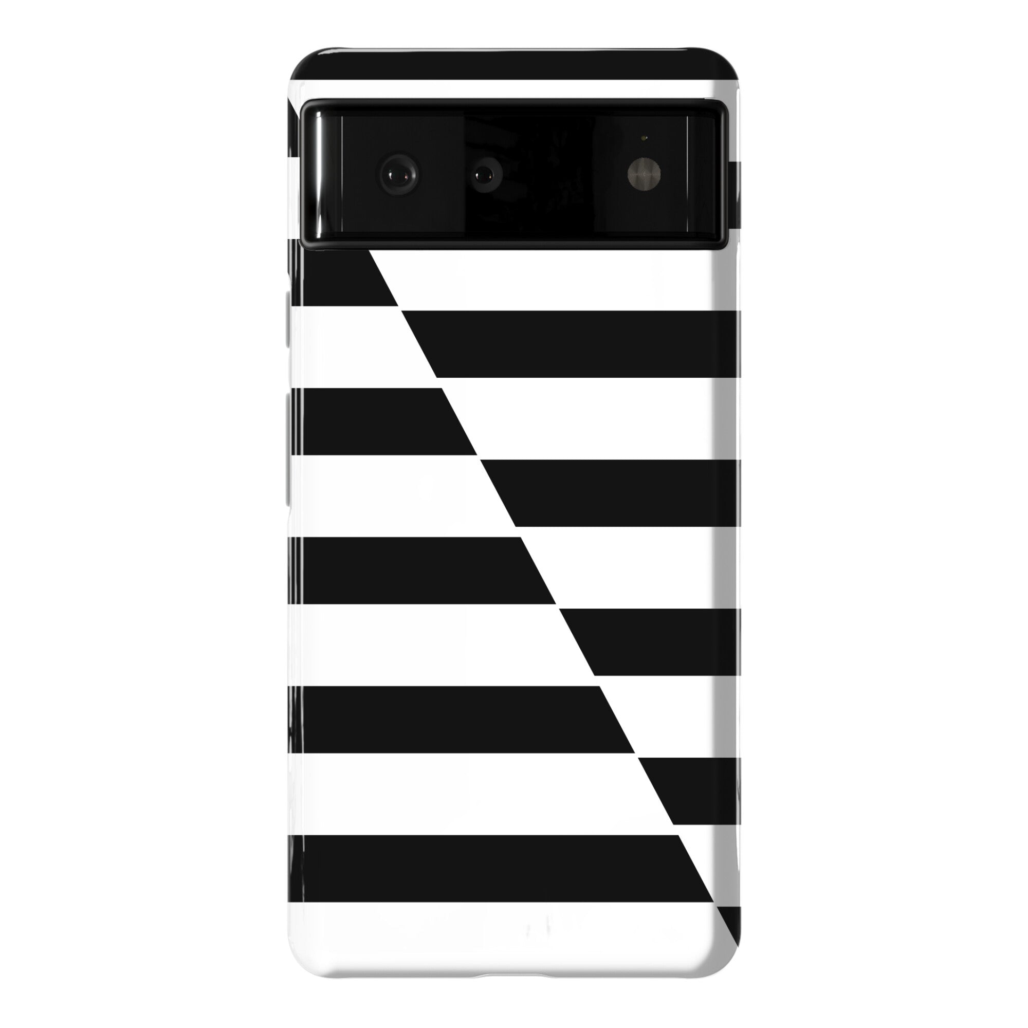 Cut Stripes Pattern Case Phone Case