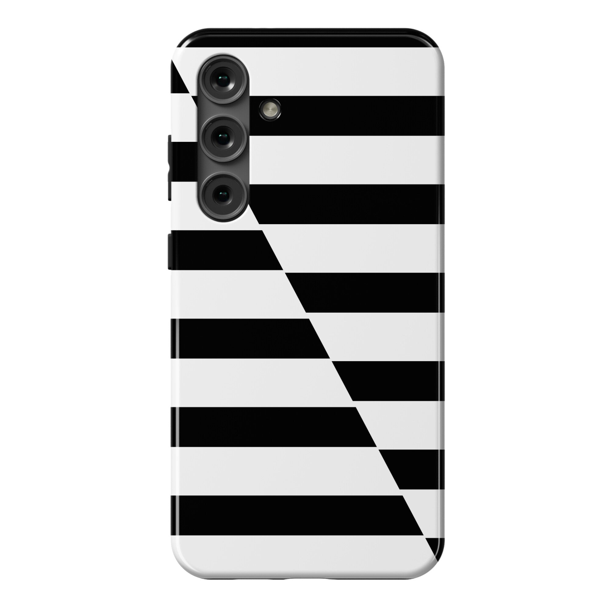Cut Stripes Pattern Case Phone Case