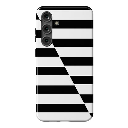 Cut Stripes Pattern Case Phone Case