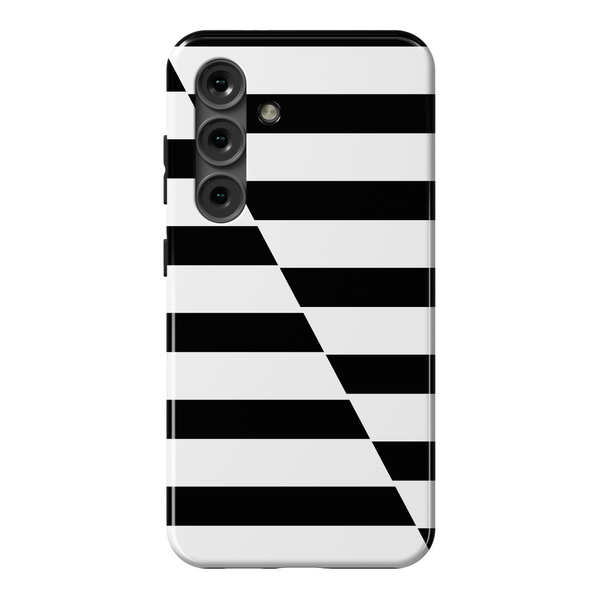 Cut Stripes Pattern Case Phone Case