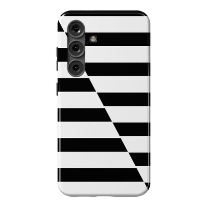 Cut Stripes Pattern Case Phone Case