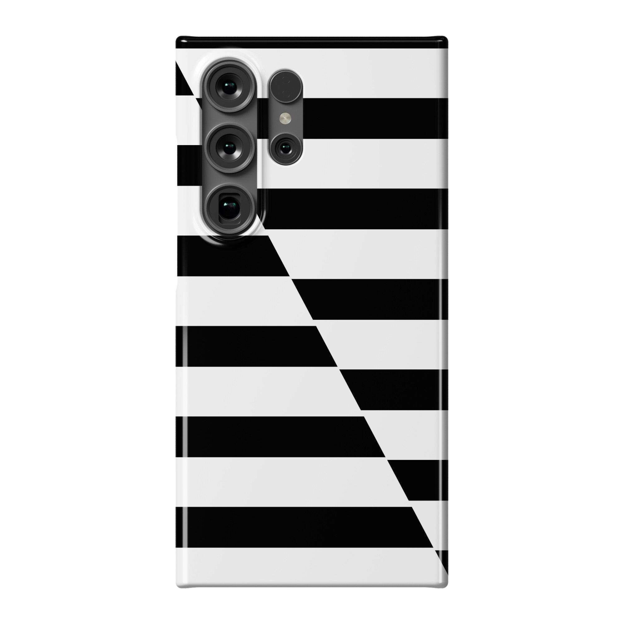 Cut Stripes Pattern Case Phone Case