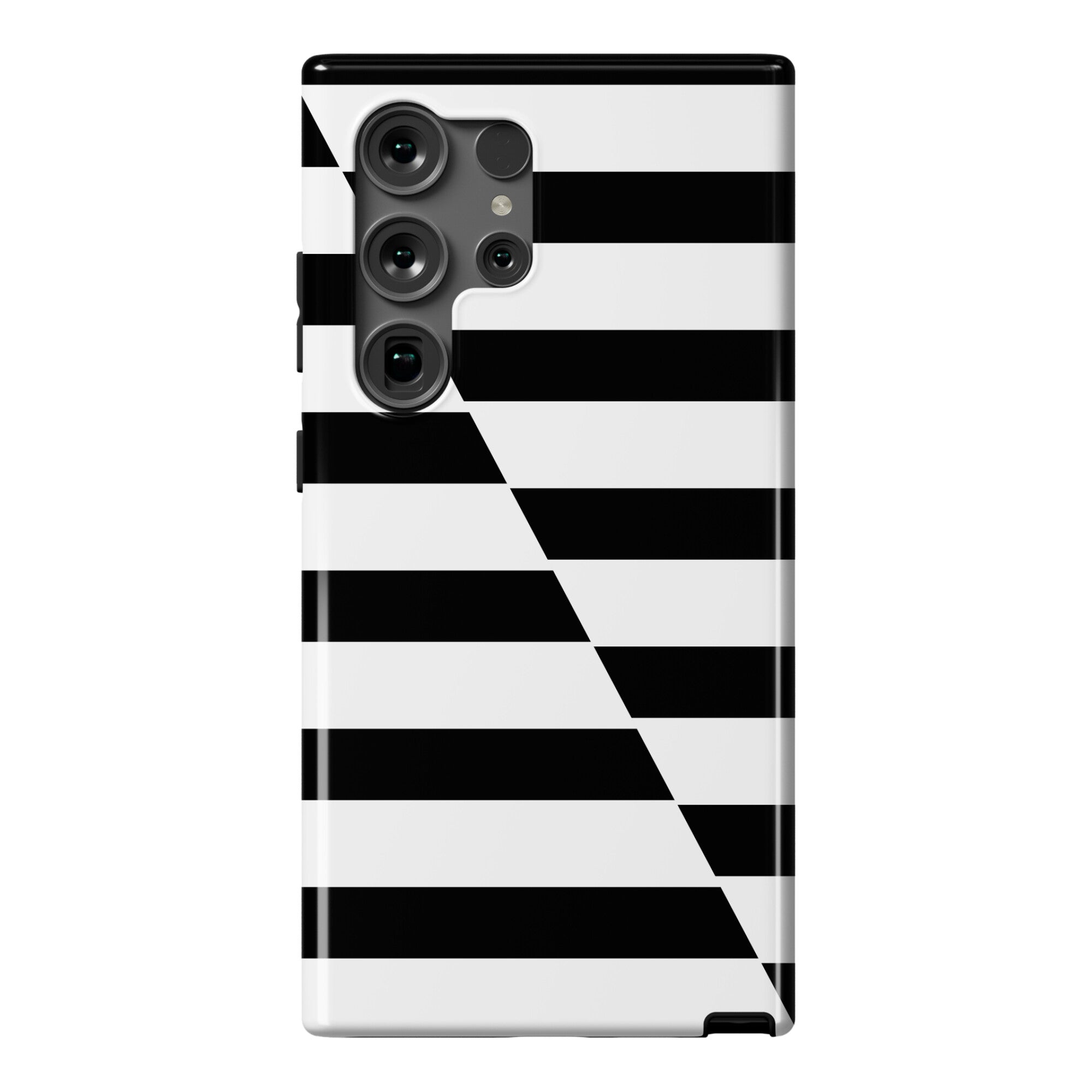 Cut Stripes Pattern Case Phone Case