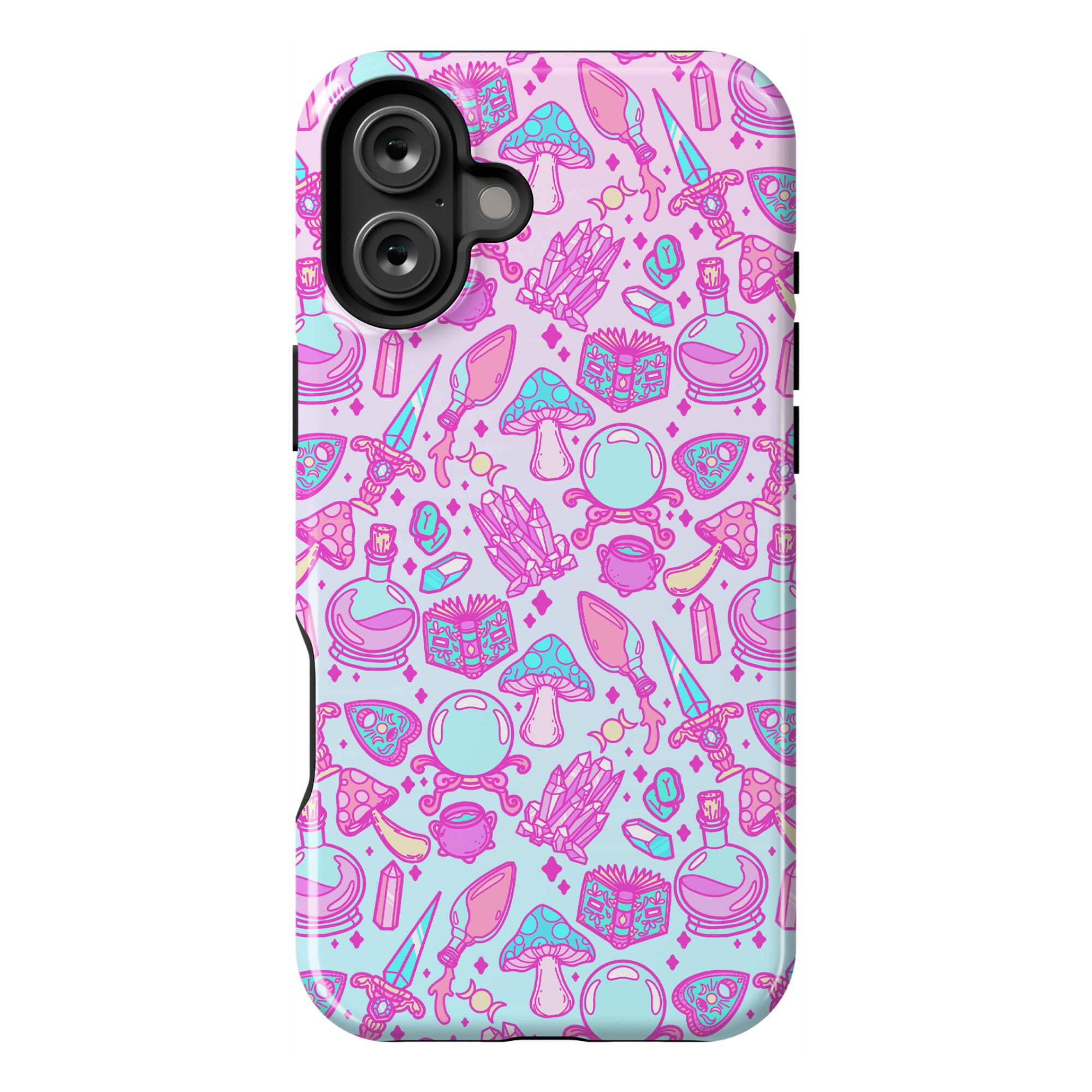 Pastel Goth Witch Pattern Phone Case