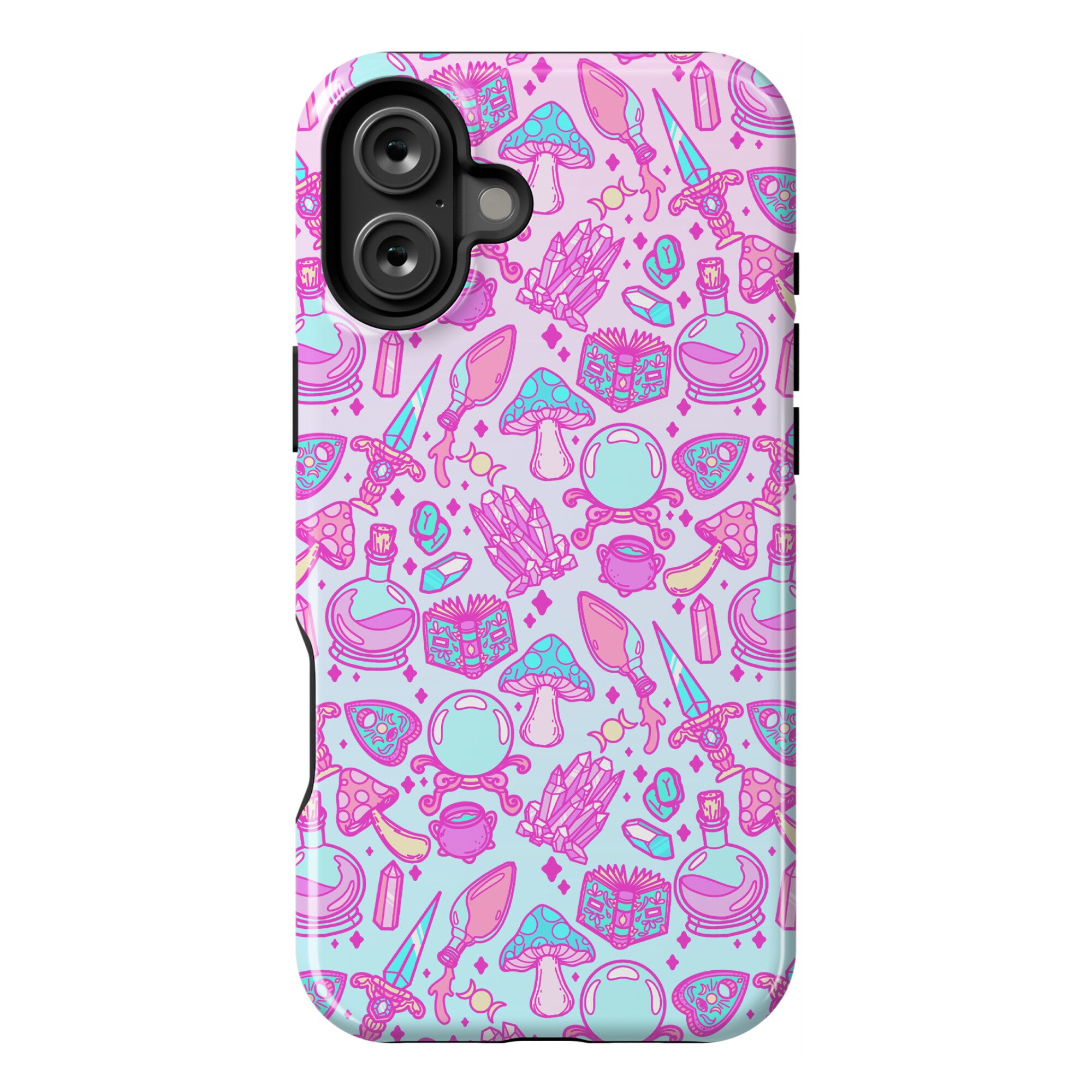 Pastel Goth Witch Pattern Phone Case
