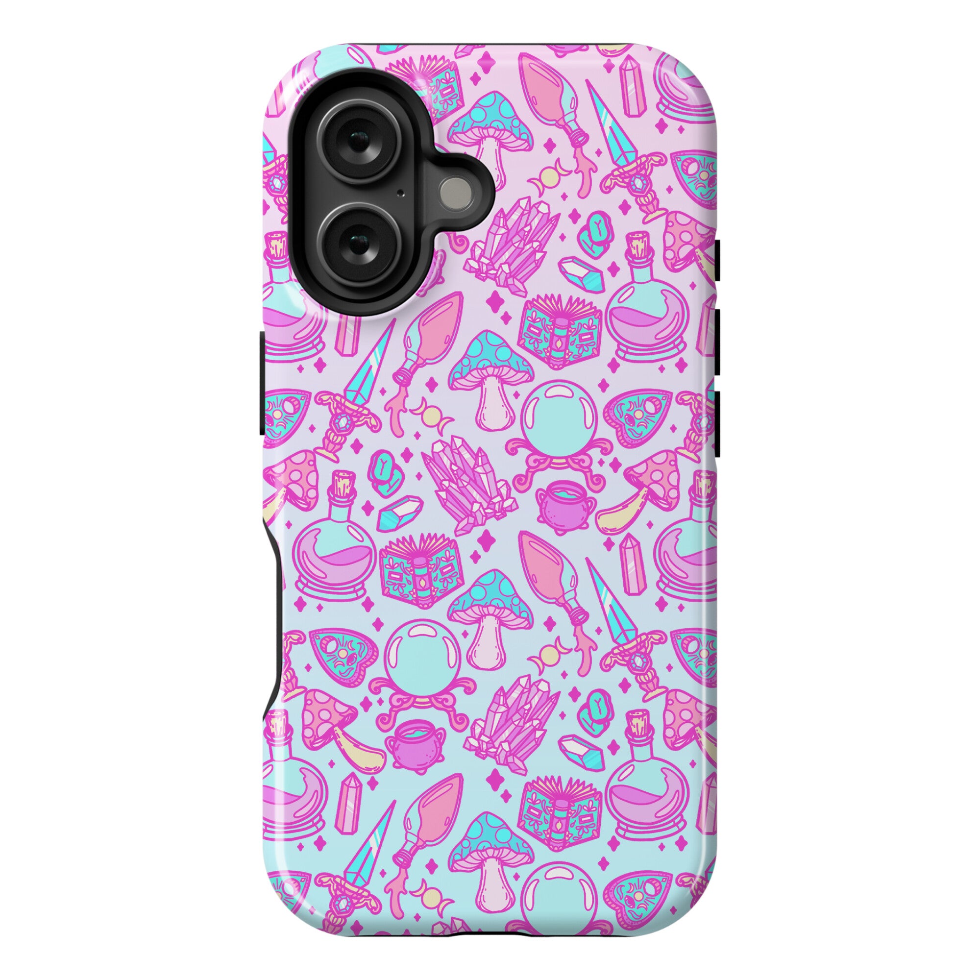 Pastel Goth Witch Pattern Phone Case