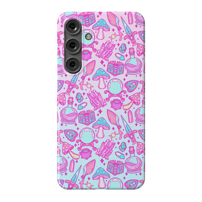 Pastel Goth Witch Pattern Phone Case