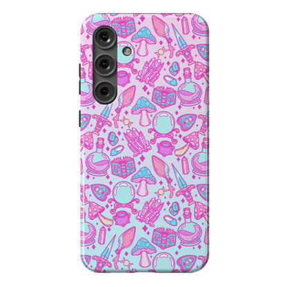 Pastel Goth Witch Pattern Phone Case