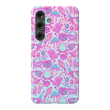 Pastel Goth Witch Pattern Phone Case