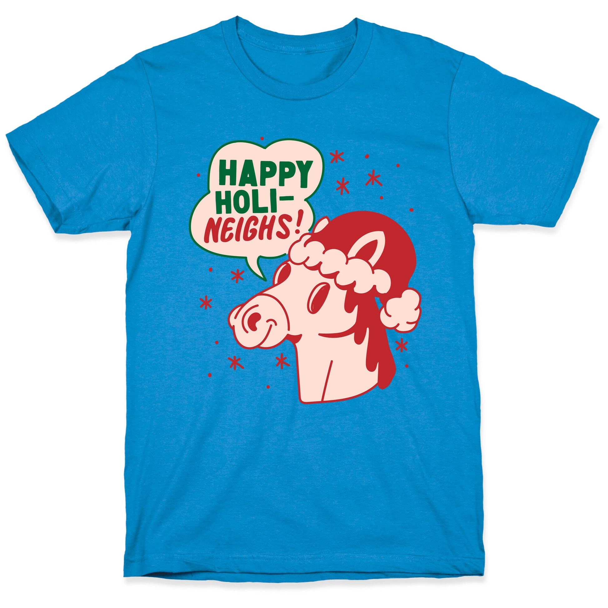 Happy Holi-Neighs Holiday Horse T-Shirt