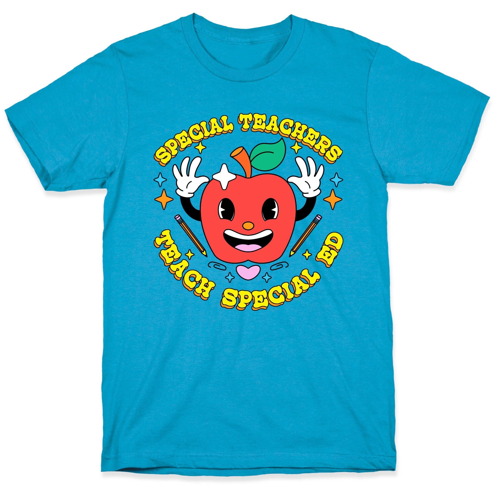 Special Teachers Teach Special Ed Unisex Triblend Tee