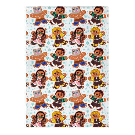 Demon Slayer Gingerbread Cookies Garden Flag