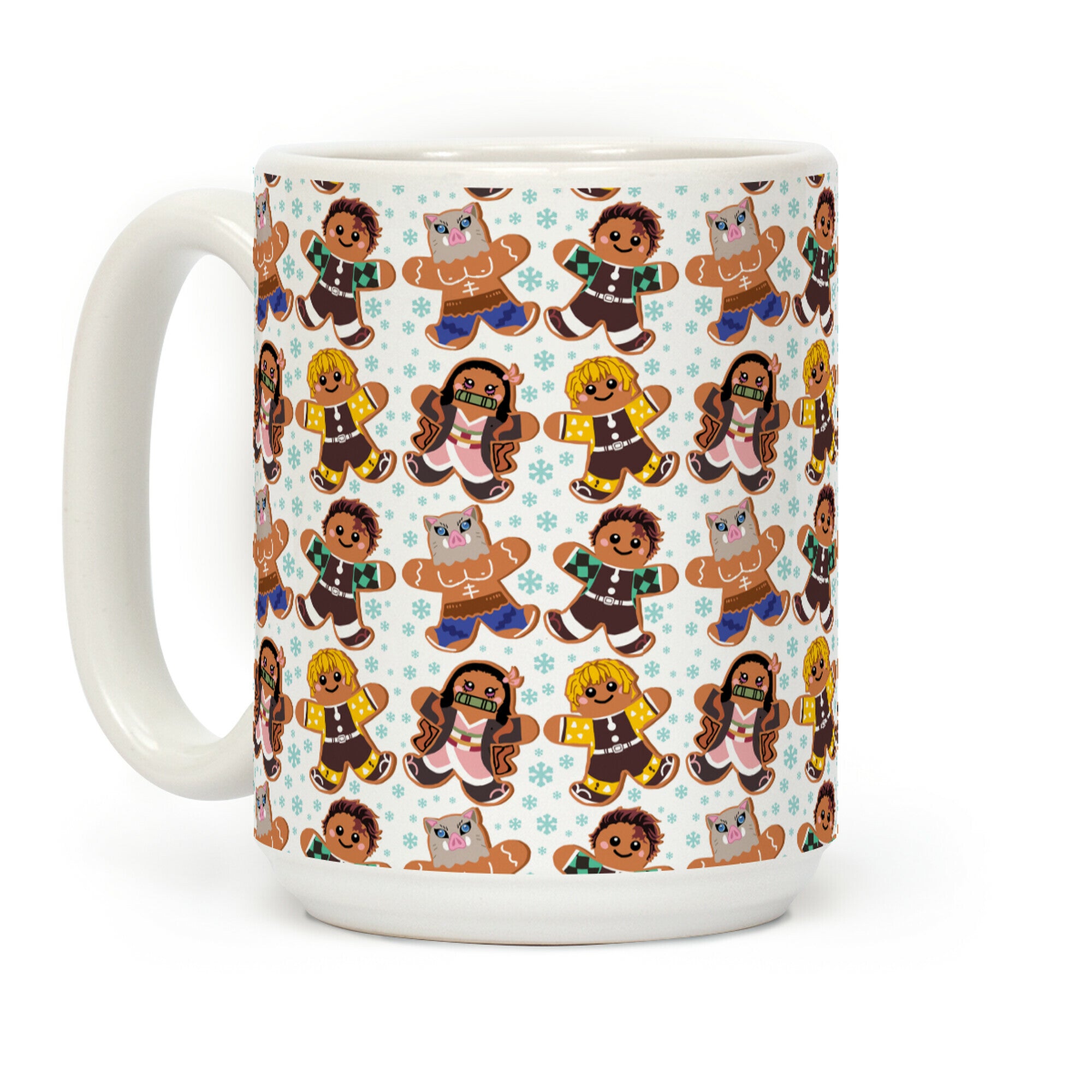 Demon Slayer Gingerbread Cookies Coffee Mug