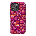 Lesbian Pride Witch Pattern Phone Case