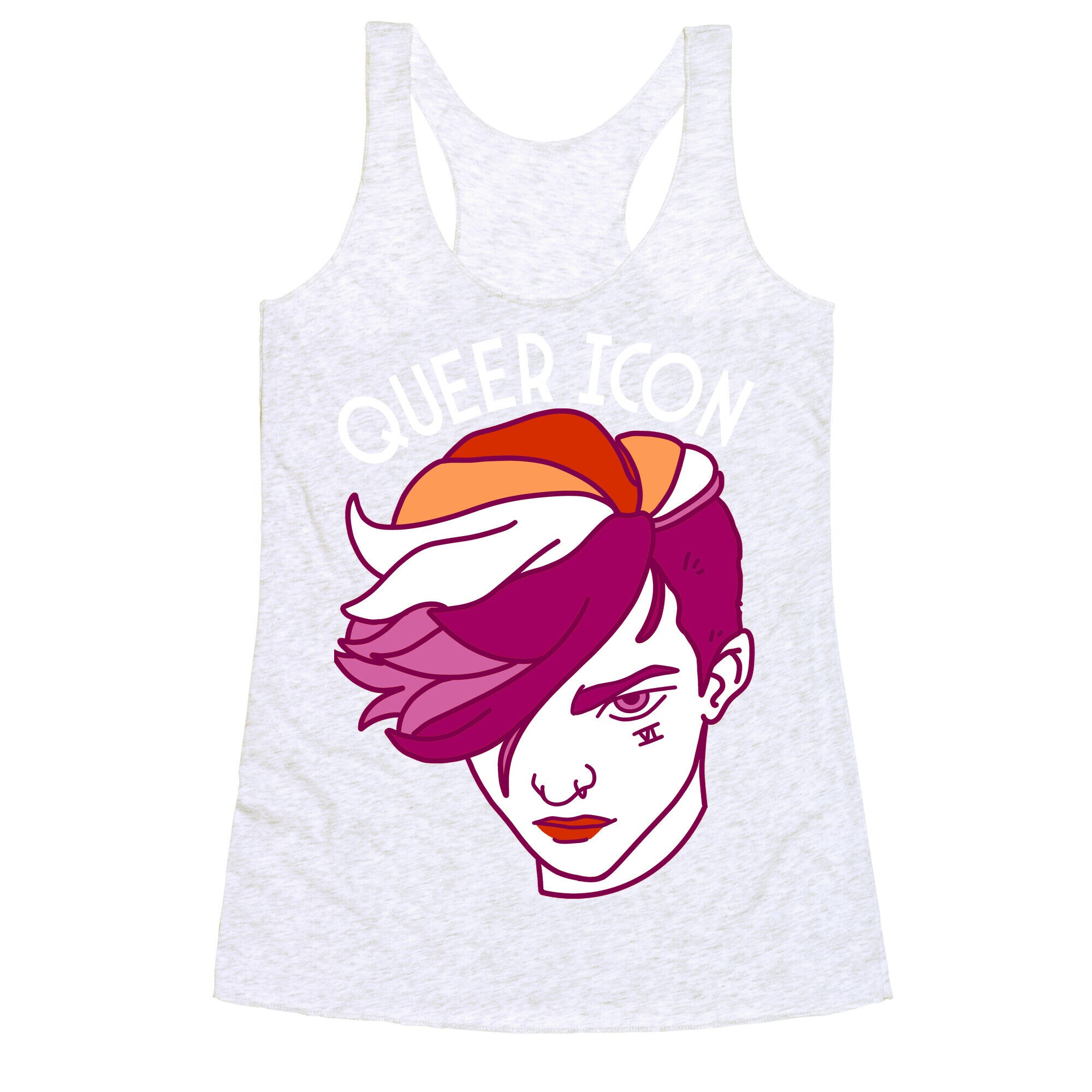 Queer Icon Vi Racerback Tank
