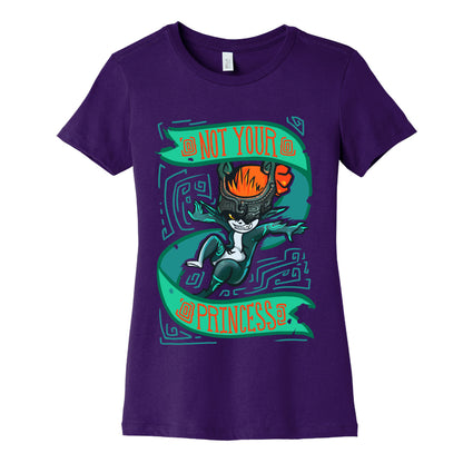 Not Your Princess Midna Parody Women's Cotton Tee