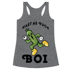 Fast as Fuck Boi Racerback Tank