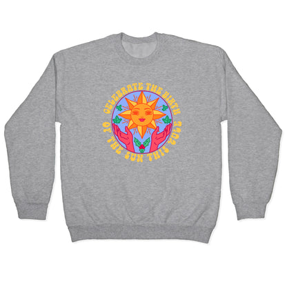 Yule Birth of the Sun Crewneck Sweatshirt