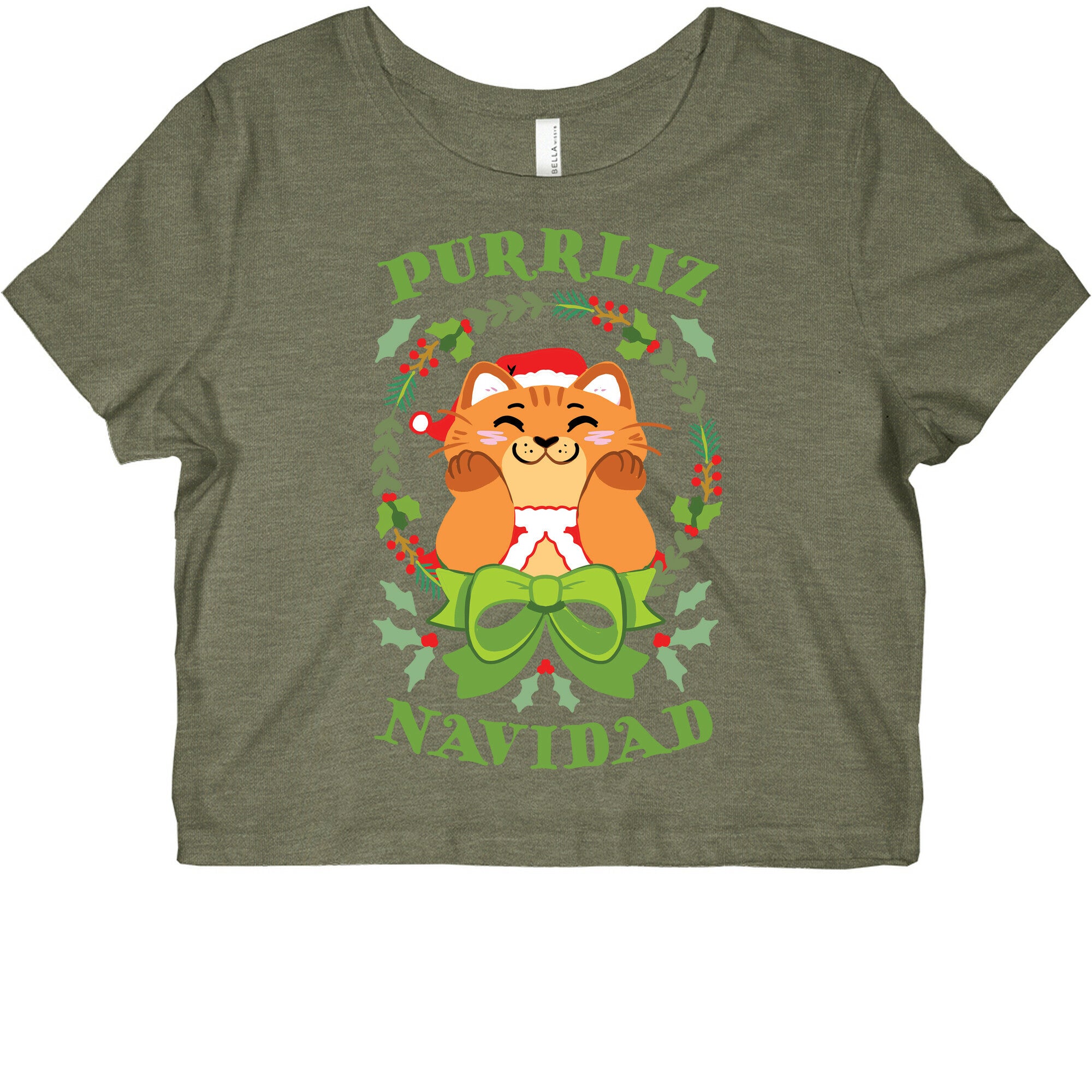 Purrliz Navidad Graphic Baby Tee