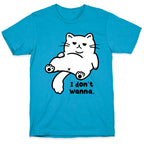 I Don't Wanna (black) Unisex Triblend Tee