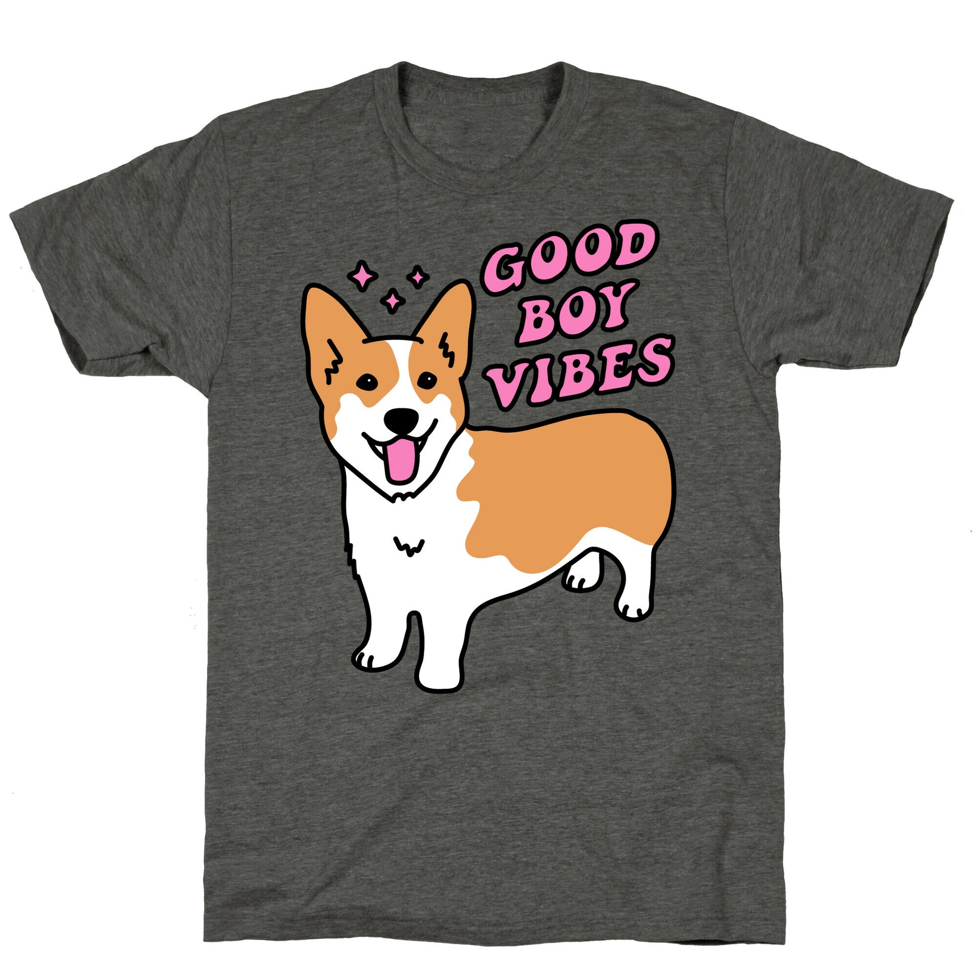 Good Boy Vibes Corgi Unisex Triblend Tee