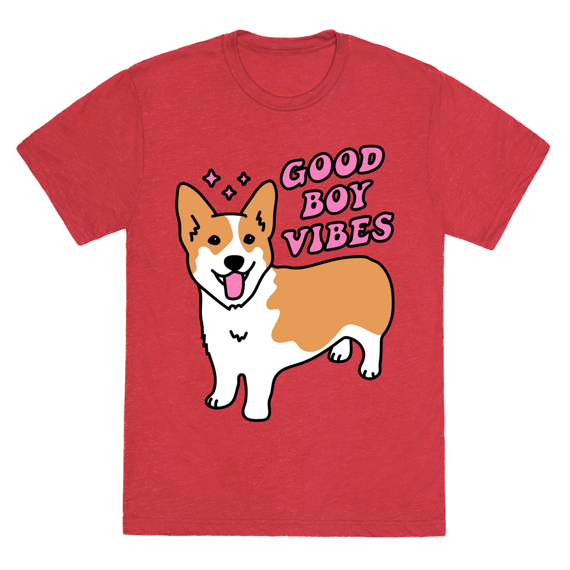 Good Boy Vibes Corgi Unisex Triblend Tee