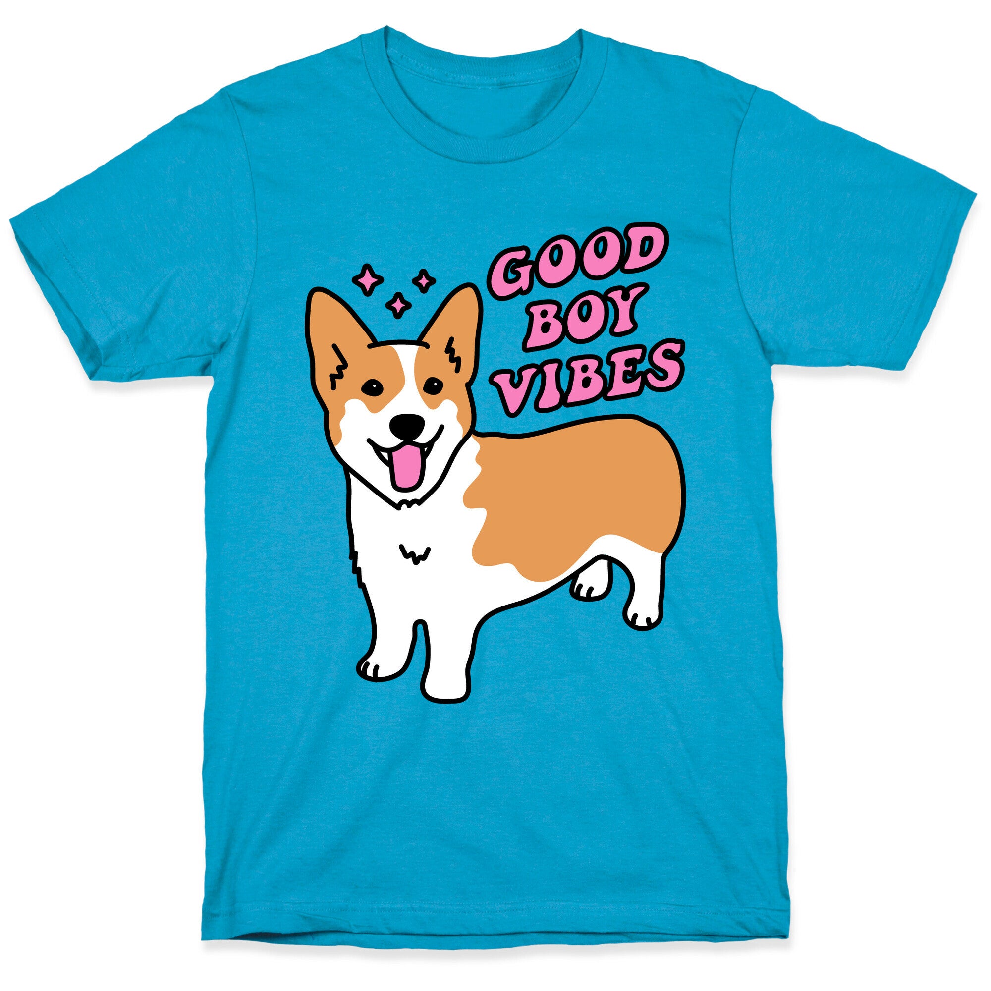 Good Boy Vibes Corgi Unisex Triblend Tee