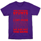 You Do Cool Stunts in 5e, I Cry Over Thac0 T-Shirt