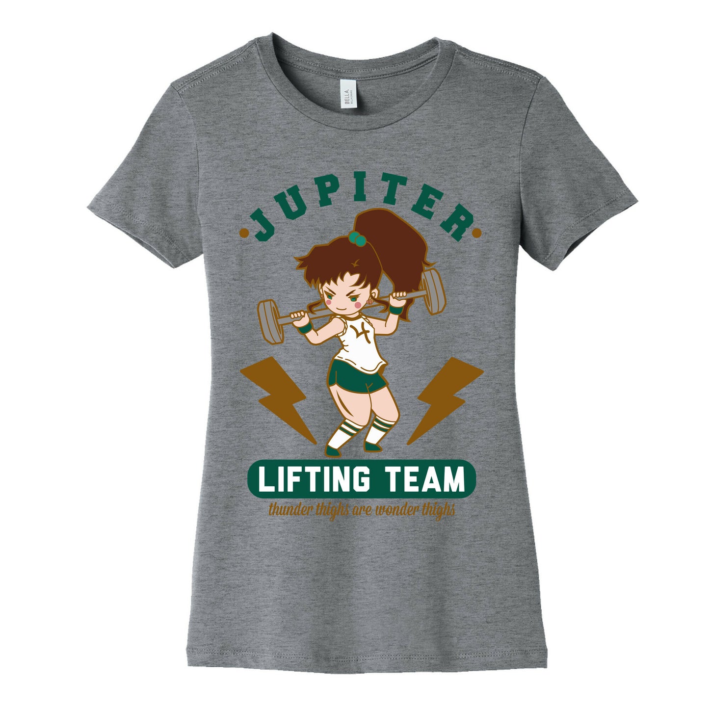Jupiter Lifting Team Workout Parody Women's Cotton Tee