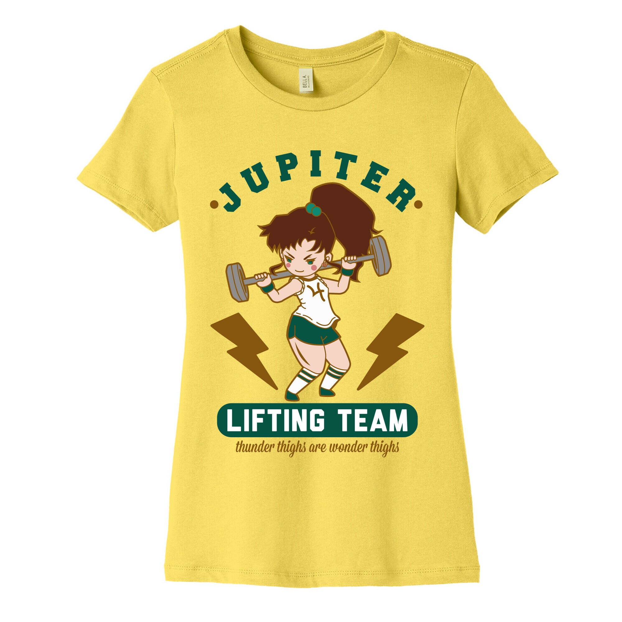 Jupiter Lifting Team Workout Parody Women's Cotton Tee